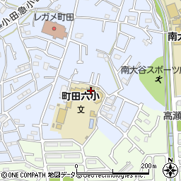 東京都町田市南大谷1265周辺の地図