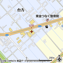 千葉トヨタ自動車　東金店周辺の地図