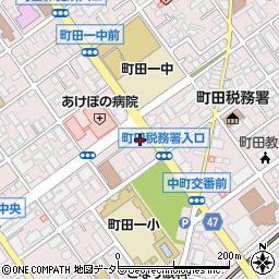 東京都行政書士会　町田支部周辺の地図