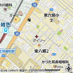 株式会社東興自動車　自転車部周辺の地図