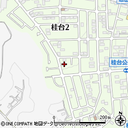 神奈川県横浜市青葉区桂台2丁目17-4周辺の地図