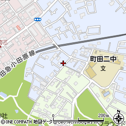東京都町田市南大谷1429-17周辺の地図