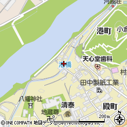 岐阜県美濃市1487周辺の地図