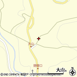 京都府舞鶴市大山361-1周辺の地図