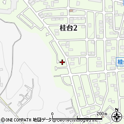 神奈川県横浜市青葉区桂台2丁目40-74周辺の地図