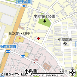 神奈川県川崎市幸区小向仲野町14-1周辺の地図