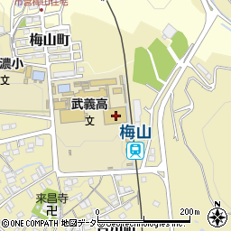 岐阜県美濃市2-3周辺の地図