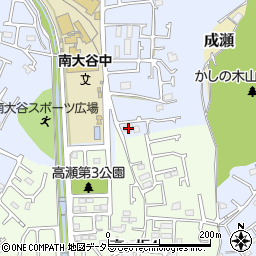 東京都町田市南大谷939周辺の地図