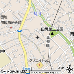田尻akippa駐車場周辺の地図