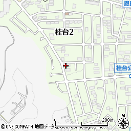 神奈川県横浜市青葉区桂台2丁目17-5周辺の地図