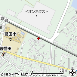 千葉県千葉市緑区誉田町周辺の地図