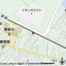 千葉県千葉市緑区誉田町周辺の地図