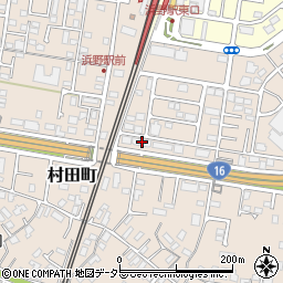 千葉県千葉市中央区村田町1241周辺の地図