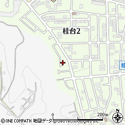 神奈川県横浜市青葉区桂台2丁目40-76周辺の地図