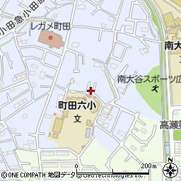 東京都町田市南大谷1219-5周辺の地図