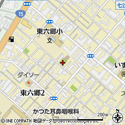 東六郷ひまわり児童公園周辺の地図