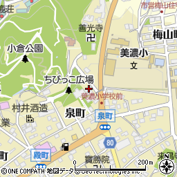 岐阜県美濃市1589周辺の地図