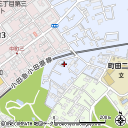 東京都町田市南大谷1433周辺の地図
