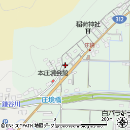 兵庫県豊岡市庄境225周辺の地図