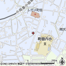 東京都町田市南大谷1284周辺の地図