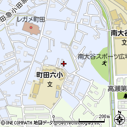 東京都町田市南大谷1220周辺の地図