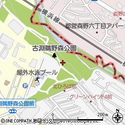 神奈川県相模原市南区鵜野森1丁目46周辺の地図