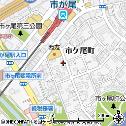 漢方クリニック市ケ尾周辺の地図