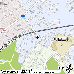 東京都町田市南大谷1429-25周辺の地図