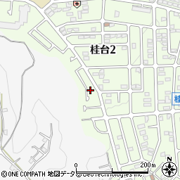 神奈川県横浜市青葉区桂台2丁目40-80周辺の地図