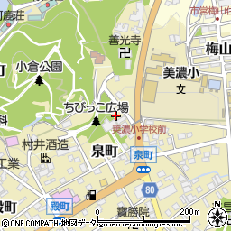 岐阜県美濃市1589-5周辺の地図