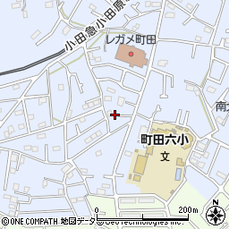 東京都町田市南大谷1283周辺の地図