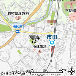 株式会社共進電気　高森支店周辺の地図