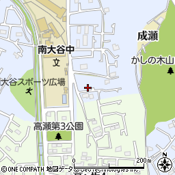 東京都町田市南大谷941周辺の地図