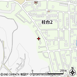 神奈川県横浜市青葉区桂台2丁目40-37周辺の地図