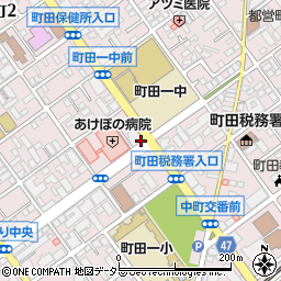 住友生命保険相互会社　町田支社町田第一支部周辺の地図