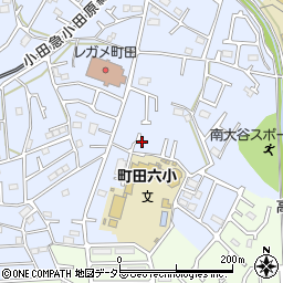 東京都町田市南大谷1216周辺の地図