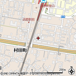 千葉県千葉市中央区村田町1232周辺の地図