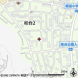 神奈川県横浜市青葉区桂台2丁目18-1周辺の地図