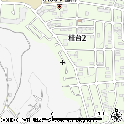 神奈川県横浜市青葉区桂台2丁目40-38周辺の地図