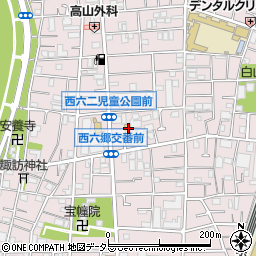 セブンイレブン大田区西六郷２丁目店周辺の地図