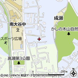 東京都町田市南大谷946周辺の地図