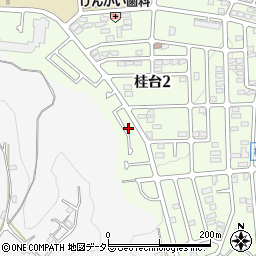 神奈川県横浜市青葉区桂台2丁目40-36周辺の地図