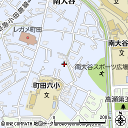 東京都町田市南大谷1224周辺の地図