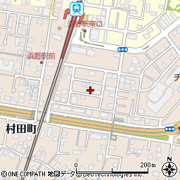 千葉県千葉市中央区村田町1215周辺の地図