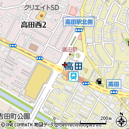 高田駅前耳鼻咽喉科周辺の地図