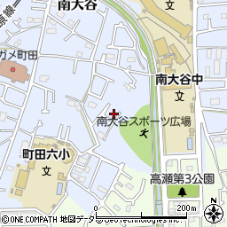 東京都町田市南大谷1243周辺の地図