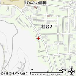 神奈川県横浜市青葉区桂台2丁目40-35周辺の地図