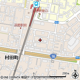 千葉県千葉市中央区村田町1217周辺の地図