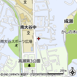 東京都町田市南大谷949周辺の地図