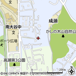 東京都町田市南大谷934周辺の地図